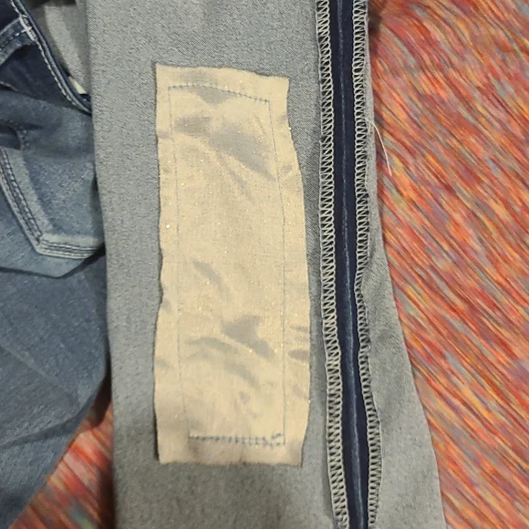 Black Daisy Billie Jegging with Gold Patch Detailing, size 9/29 - Picture 9 of 9